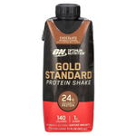 Optimum Nutrition, Gold Standard Protein Shake, протеиновый коктейль, шоколадный вкус, 4 упаковки по 325 мл (11 жидк. унций)