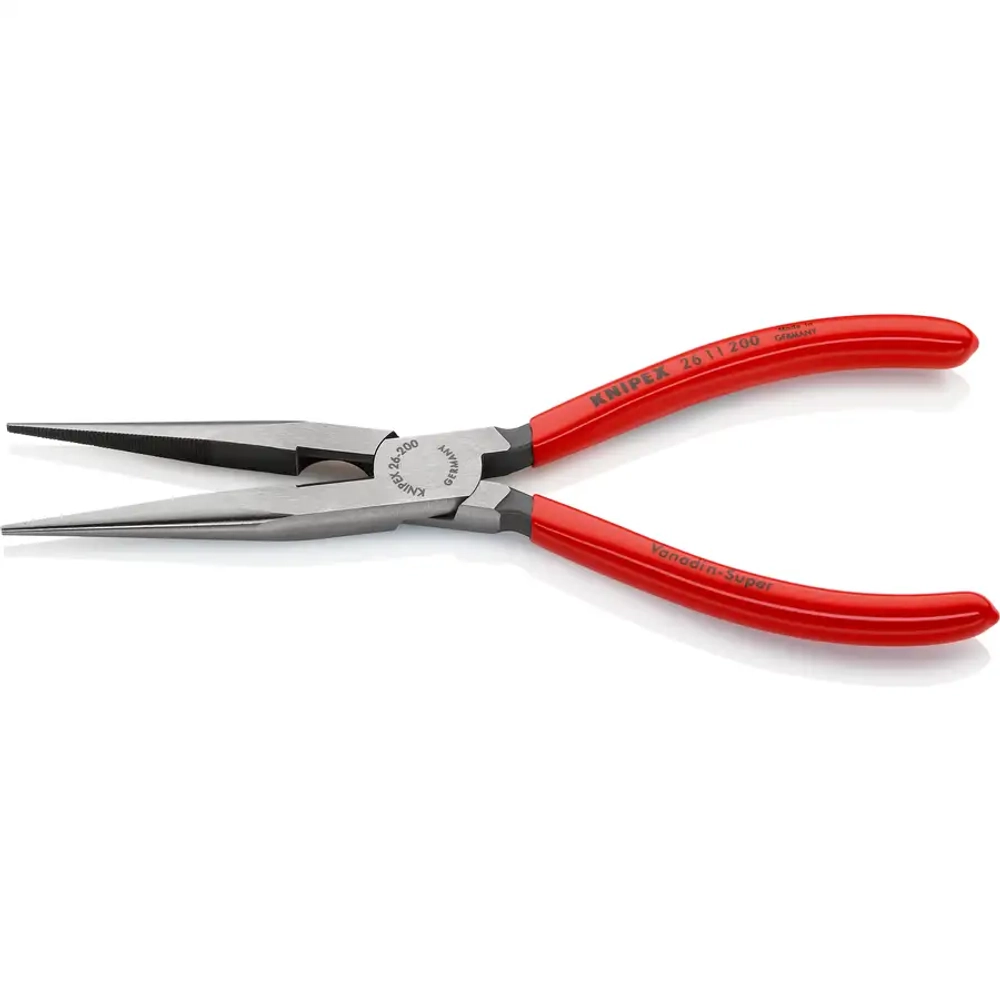 Длинногубцы чернёные 200 мм Knipex 26 11 200