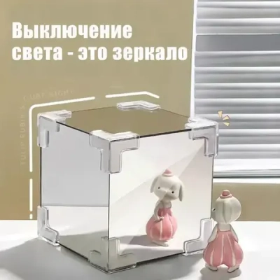 Ночник с тюльпанами / diy / розовый