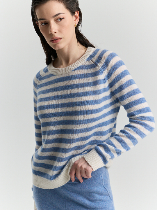 Свитер в полоску