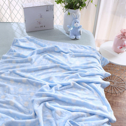 Плед 100x150 Sofi De MarkO Роджер голубой