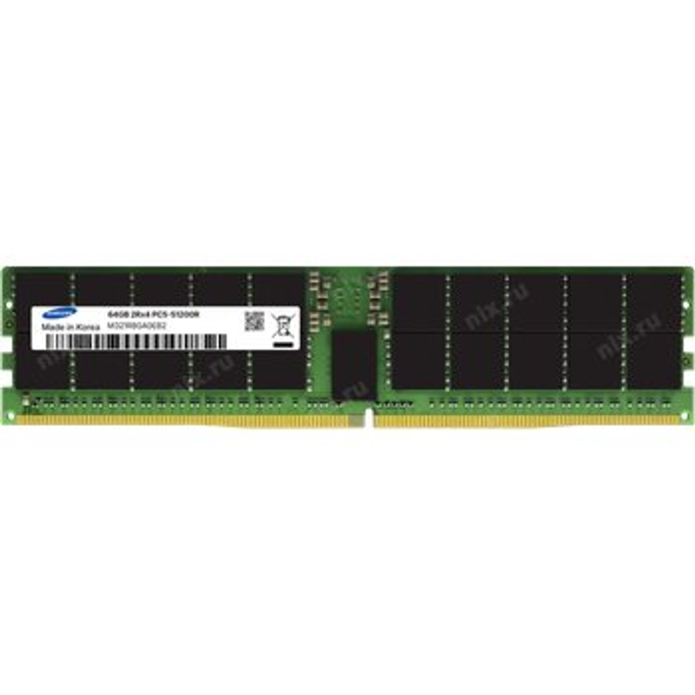 Оперативная память SAMSUNG DDR5 64GB 6400MHz RDIMM ECC M321R8GA0EB2-CCP