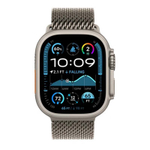 Apple Watch Ultra 2 (2024), 49 мм корпус из титана цвета «Natural», ремешок Titanium Milanese Loop размера S цвета «Natural»
