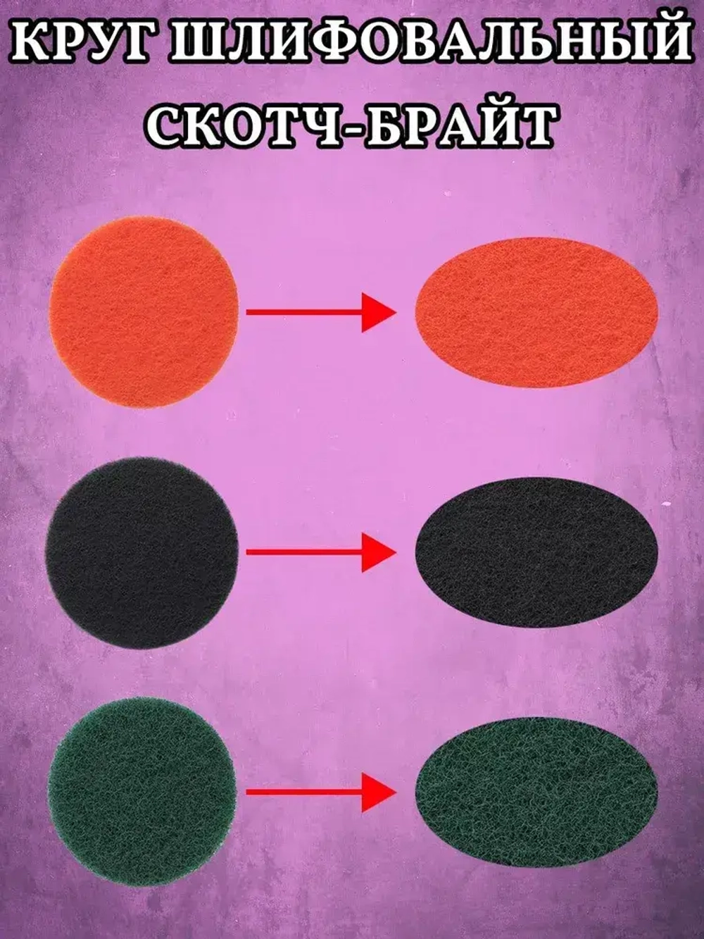 набор шлифовальных кругов 125 на липучке - синий Р3000 Оранжевый P1500 тёмно-серый Р800 красный Р320 зелёный Р240 по 1 шт.Подарок - 2 штуки адаптеров.