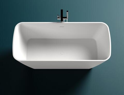 Ванна каменная отдельностоящая матовая 179х80 Salini AGATHA 100221MRF окрашена по RAL