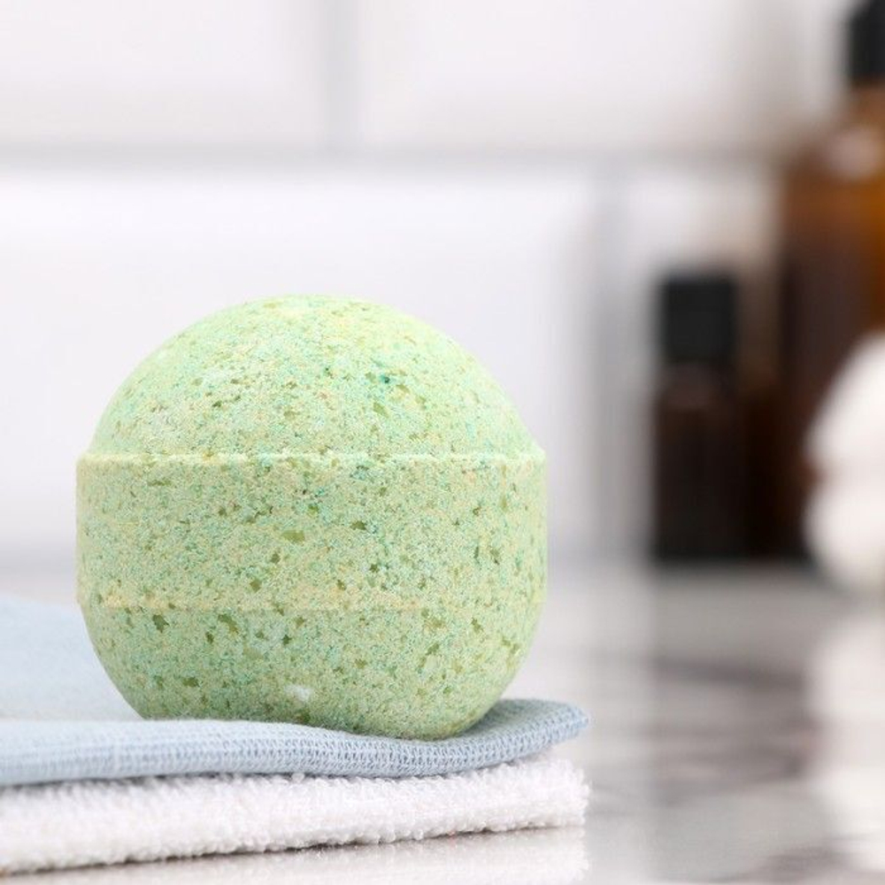 Бомбочка для ванны Мята - 110 гр. (Цвет: не задано)