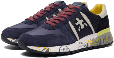 Premiata Lander 4948 Черные с синим