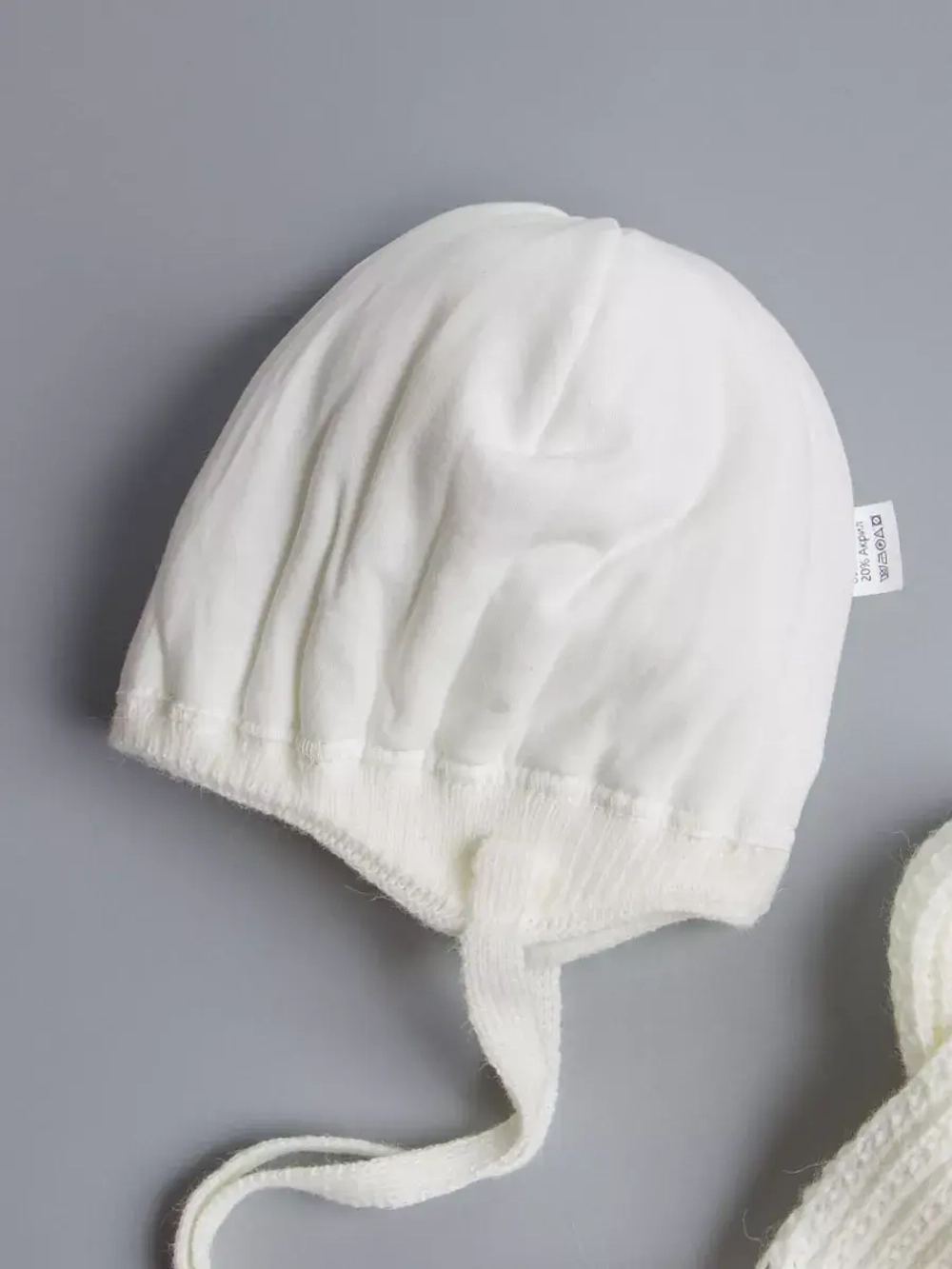 Шапка для девочки зимняя вязаная и шарф