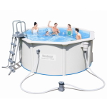 Бассейн стальной Hydrium 305*122 см + 4 аксессуара Bestway (56566)