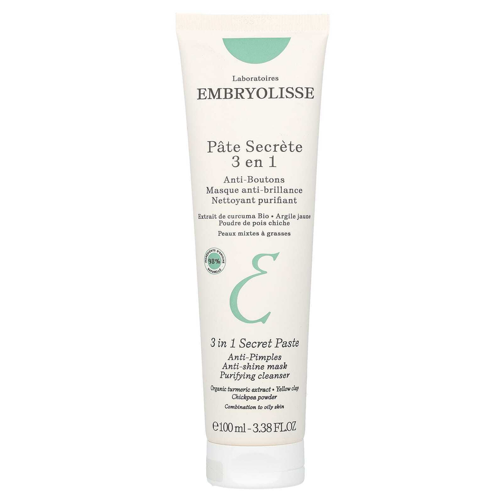 Embryolisse, 3 в 1 секретная паста, 100 мл (3,38 жидк. унции)