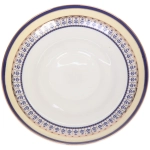 Чайная пара «Royal classic» (кружка 200мл+блюдце) Синий узор, в подарочной коробке