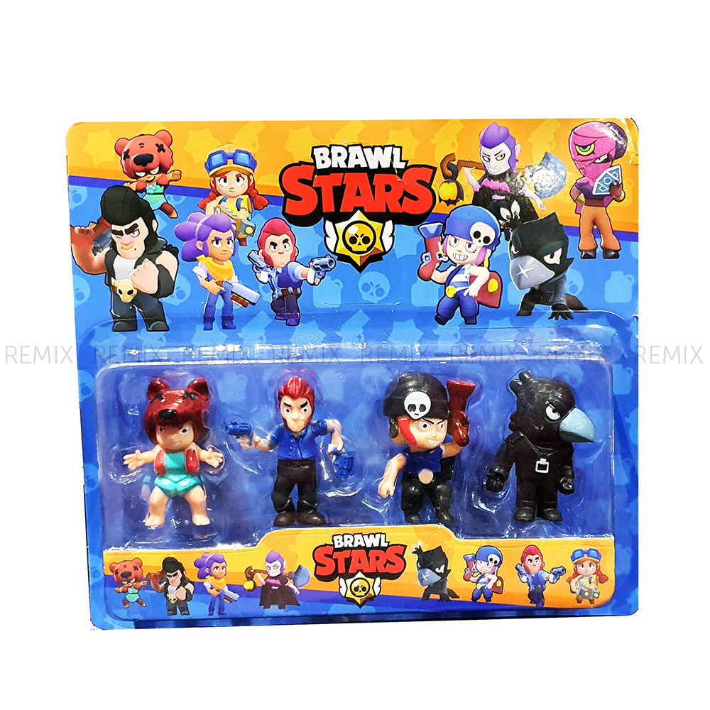 Набор фигурок Brawl Stars 4 шт