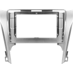 Комплект рамки с разъёмами 10" Toyota Camry 50 2011-2014 серебро - Car-Smart 7048