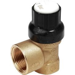 Клапан предохранительный Giacomini для водоснабжения 1/2 x 3/4 - 7 бар, R140CY010