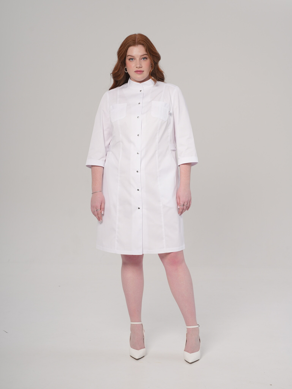 Халат медицинский женский | Х-201/2 к 3/4 клеон проф