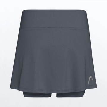 Юбка для девочки теннисная Head Club Basic Skort - черный
