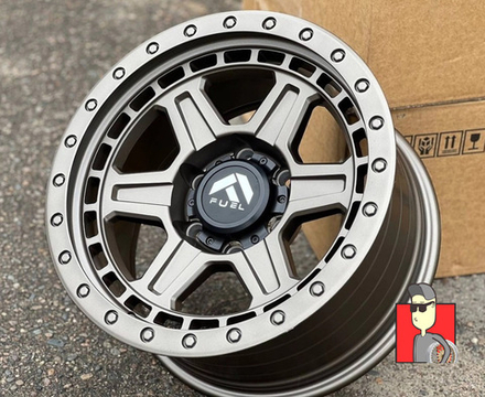 Комплект дисков Fuel Off-Road 17x9 et0 6x139.7