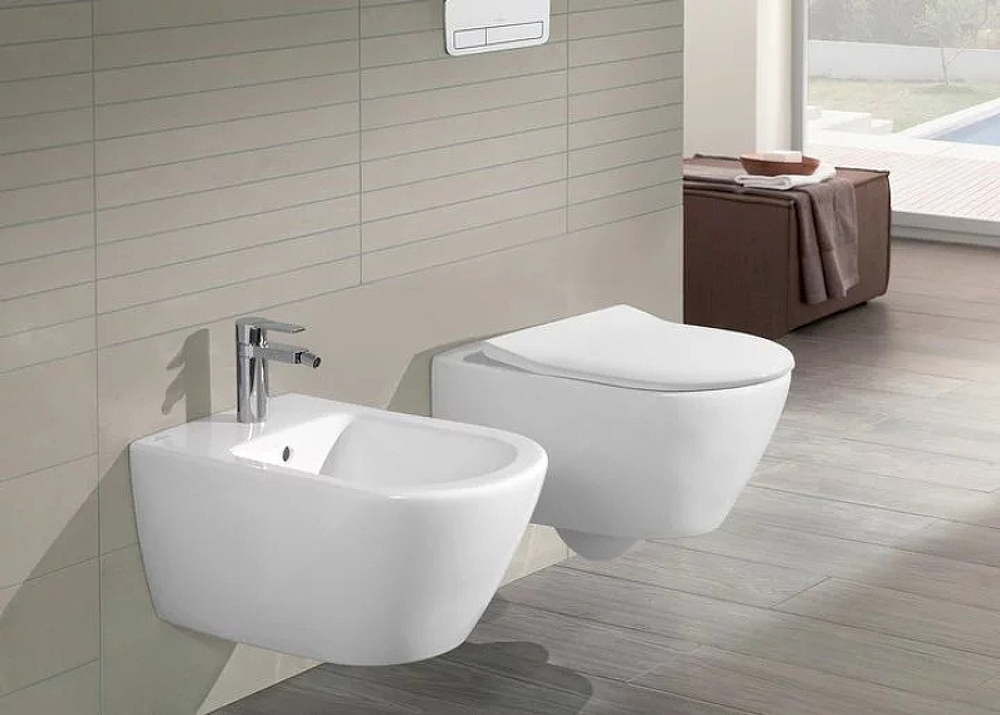 Унитаз Villeroy&Boch Subway 2.0 5614R2R1 подвесной с сиденьем Микролифт