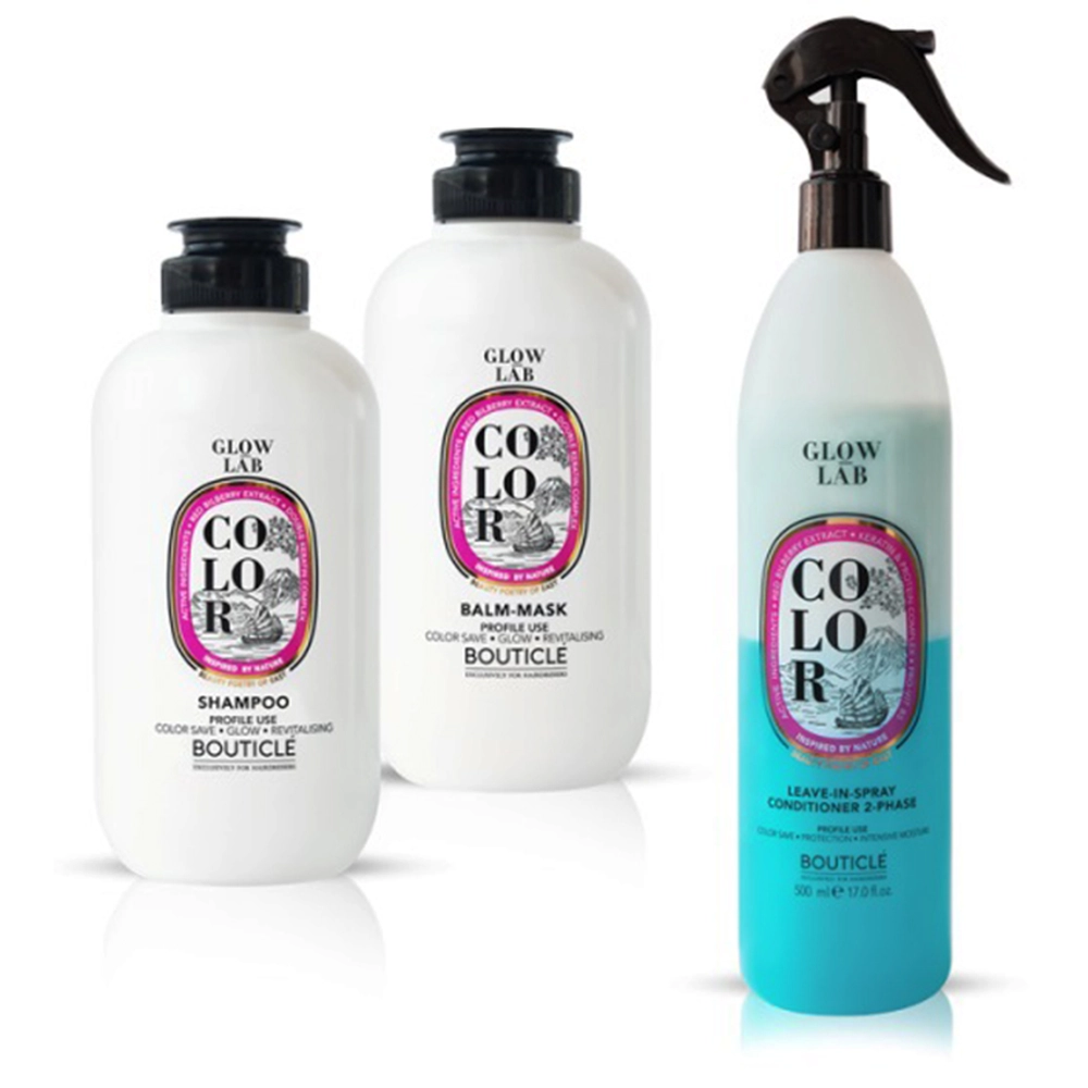 Бальзам-маска для окрашенных волос с экстрактом брусники / Color Balm-mask Double Keratin 250 мл