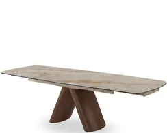 Раздвижной стол Lisbon, 180-270х90 см, глянцевая керамика Toscane