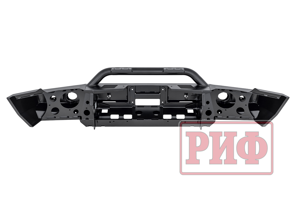 Бампер силовой передний TANK 300 c защитной центр. дугой, под штатные фары РИФ