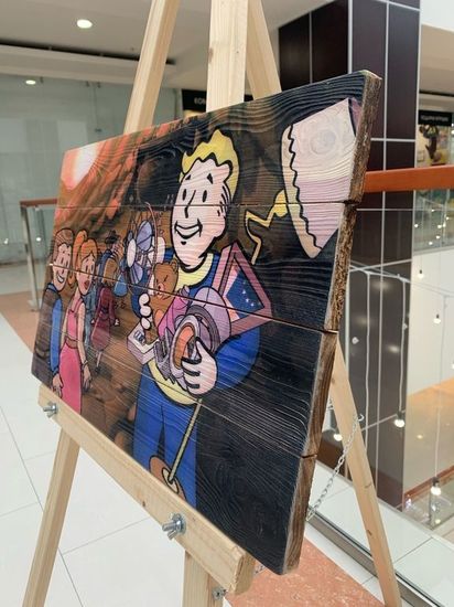 Картина на досках ролевая игра