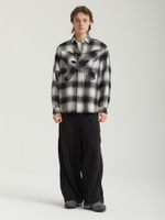 Мужская Рубашка Alien Kiss Check Over