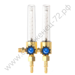 Ротаметр двойной (штуцер М14х1,5) латунь