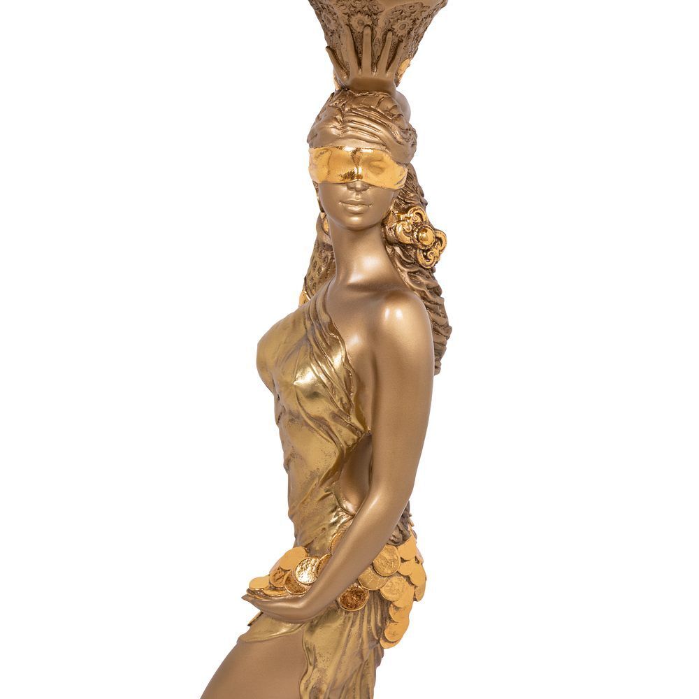 Подставка декоративная Фортуна Бронза