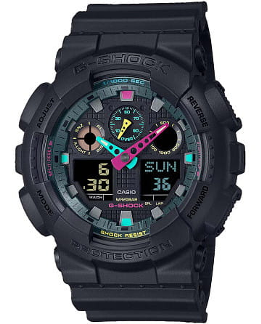 Часы Casio G-Shock GA-100MF-1ADR (GA-100MF-1A)