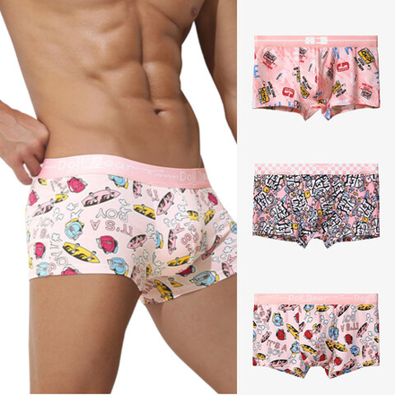 Набор мужских трусов боксеров 3в1 + ПОДАРОК ROMEO ROSSI RR6118