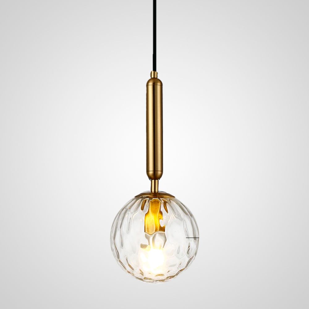 Подвесной светильник RAFFIN Gold/Transparent