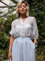 Блуза Агния (белая) Б15488-45М LT Collection