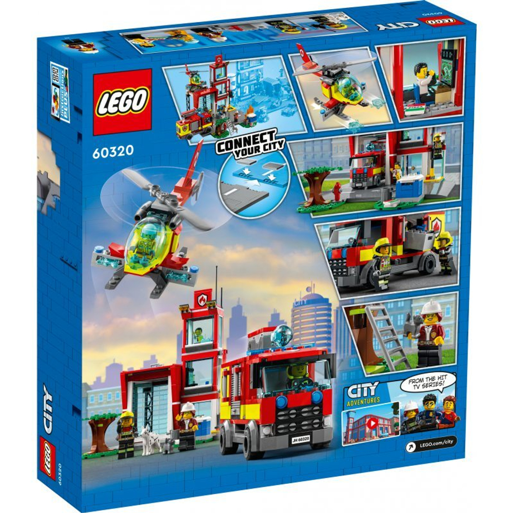 Конструктор LEGO City Fire 60320 Пожарная часть