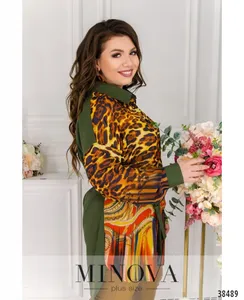 Рубашка 158-хаки Minova