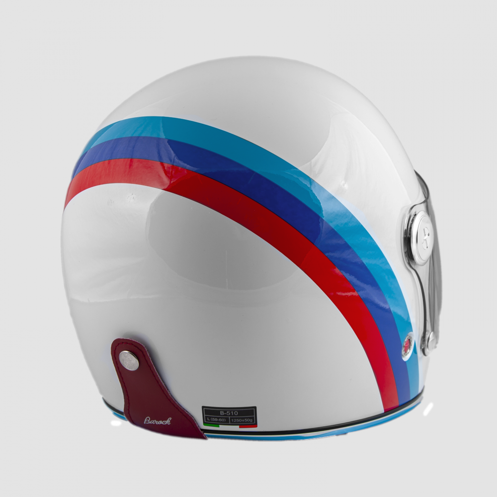 интеграл BEON Vintage F1 White/Red/Blue
