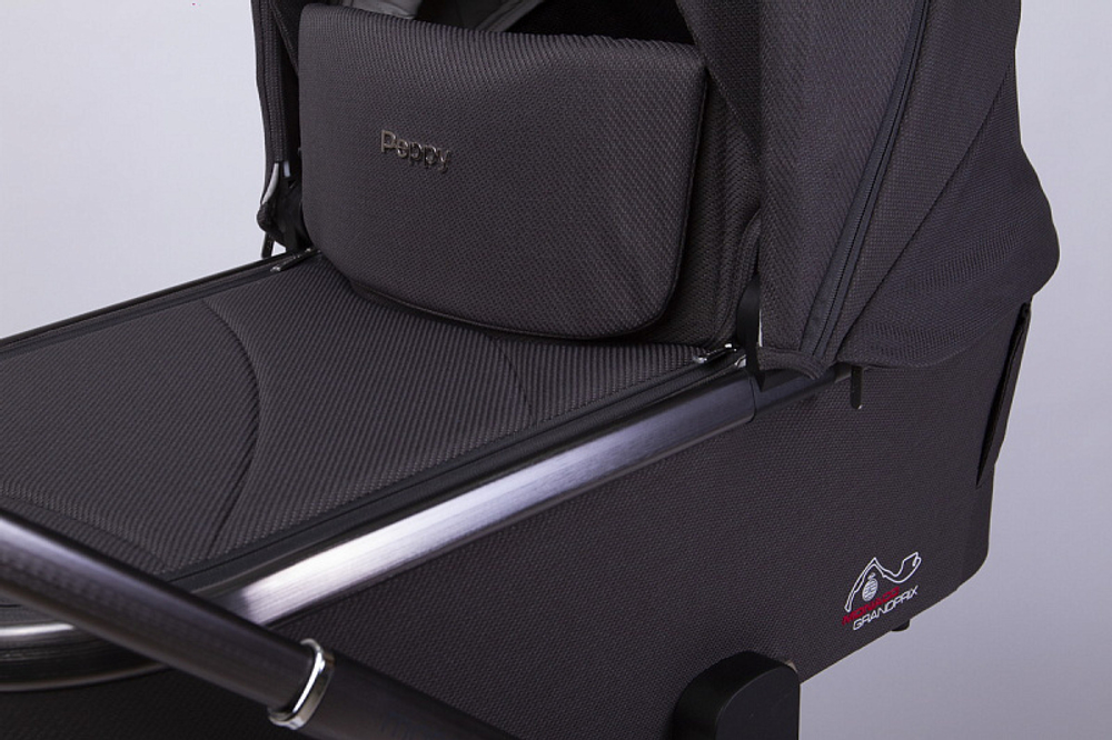 Детская коляска Peppy Monaco GP 3 в 1 Antrazit рама графит