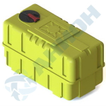 Емкость прямоугольная 2500л с откидной крышкой с клапанами Анион 2500 л. горизонтальная (2200x1100x1225см;желтый) - арт.559547