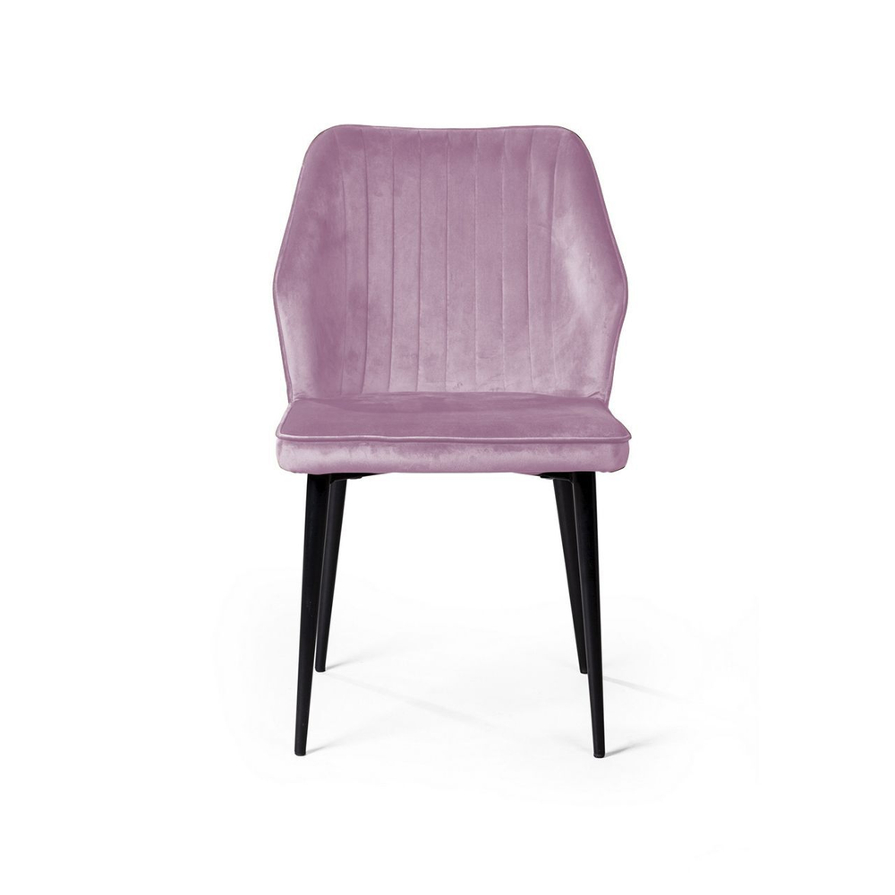 Стул Berg, бархат сиреневый 17