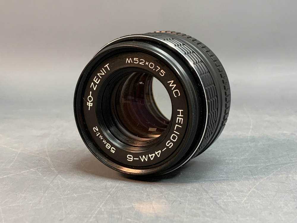 Zenit 122 + MC Helios 44M-6