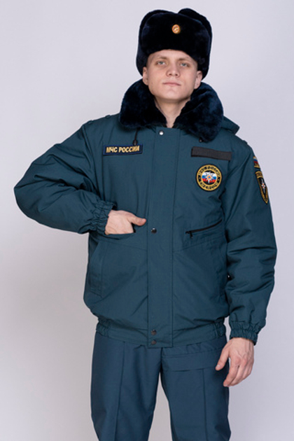 Куртка утепленная укороченная