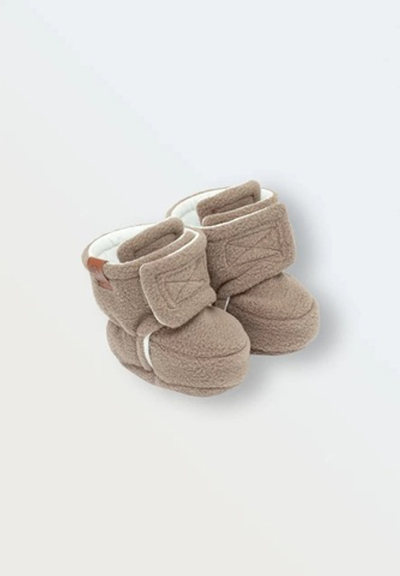 Пинетки из флиса "Cute" (мокко)