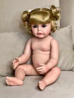 Кукла Реборн виниловая 55см в пакете (FA-022)