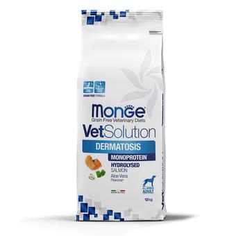 Сухой корм диетический Monge VetSolution Dog Dermatosis Дерматозис для собак при заболеваниях кожи 12 кг