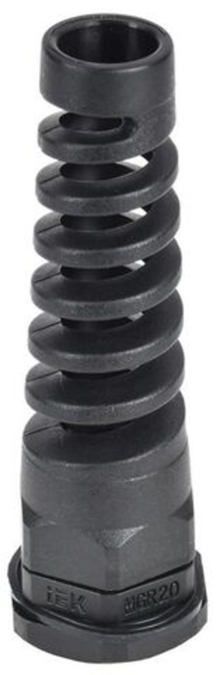 Сальник MGR20 d6-12мм IP68 с гибким отводом черн. IEK YSA23-10-20-68-K02