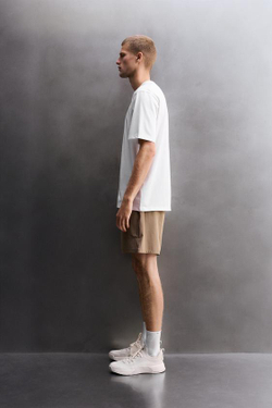 ZARA ФУТБОЛКА ДЛЯ ТРЕНИРОВОК COMFORT, БЕЛЫЙ