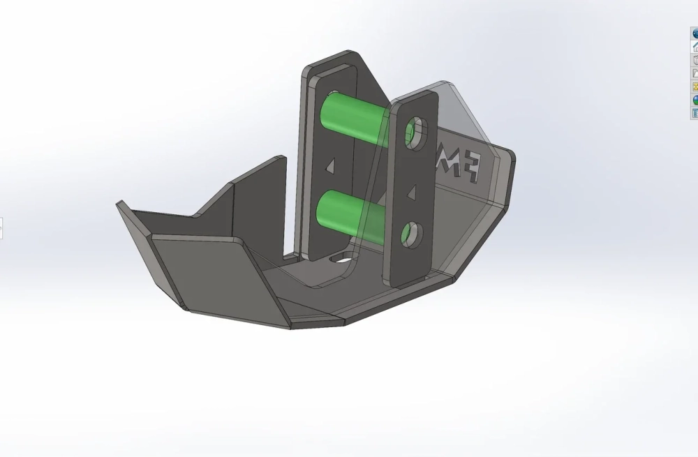 Защита задних амортизаторов (скелеты) для Ford Bronco Raptor 2022+ Форд Бронко Раптор