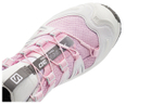 【Customized sneakers】 SALOMON Salomon Xa PRO 3D berry engraved cherry blossom white small fresh shock absorption non-slip wear-resistant low-cut outdoor functional shoes women's pink and white