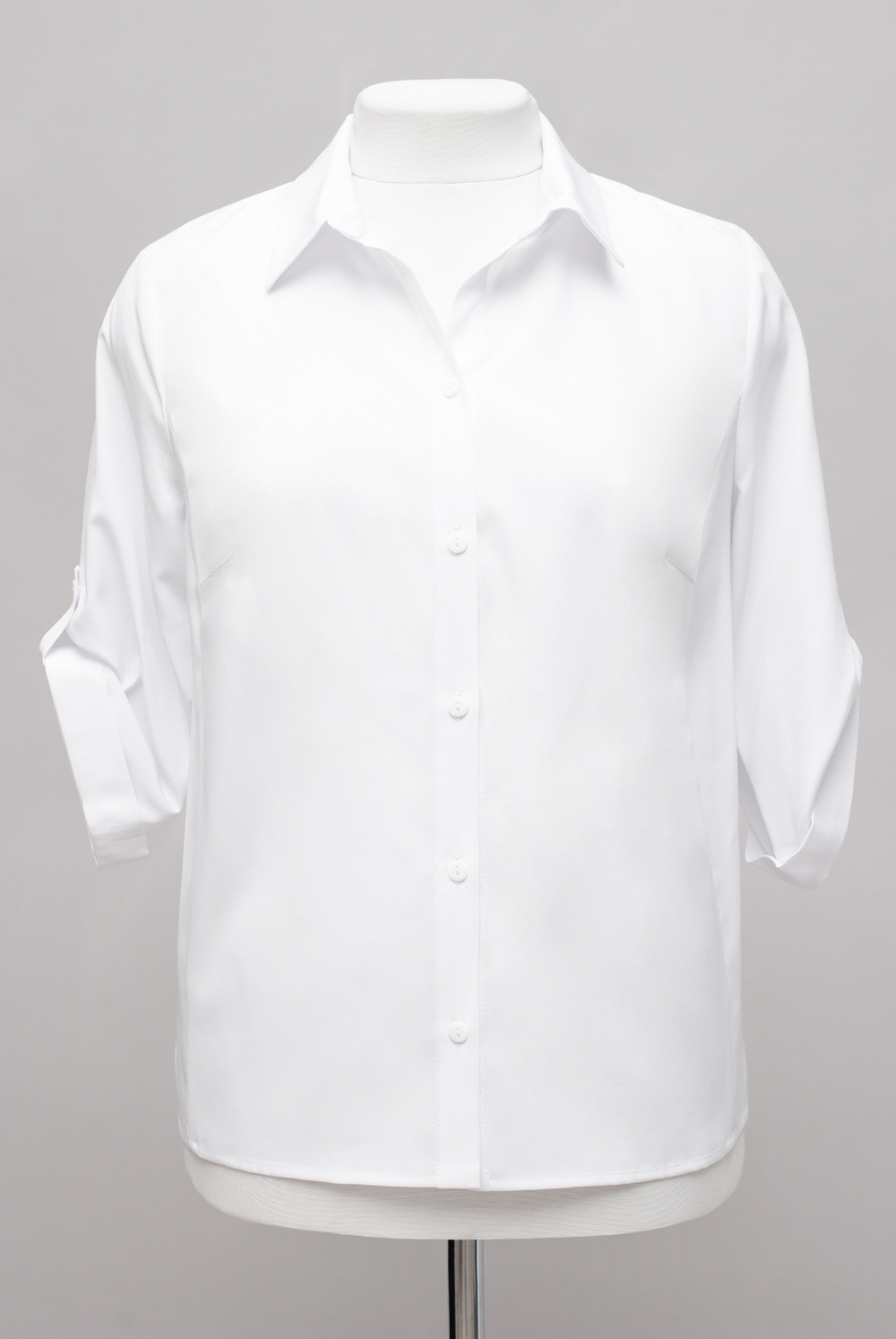 Блузка женская 2330ЮП, белый #86Бел092330ЮП