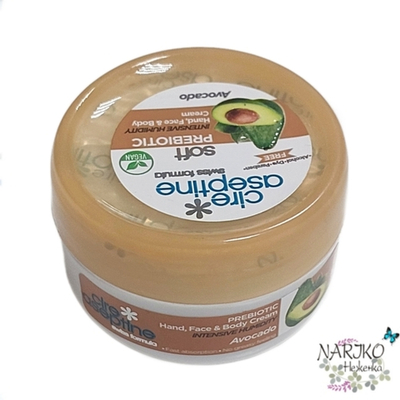 Крем для рук, лица и тела Пребиотик и Авокадо CIRE ASEPTIN Prebiotic Care Cream Avocado, 100 мл.